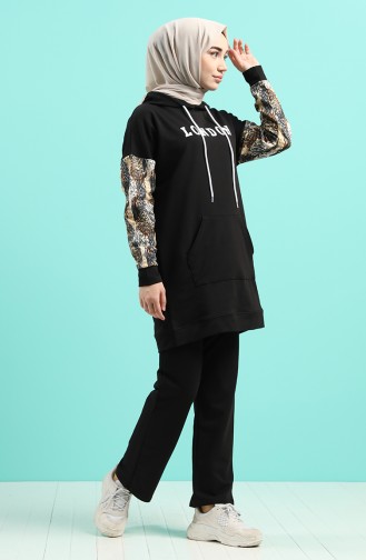 Black Tracksuit 8065-01