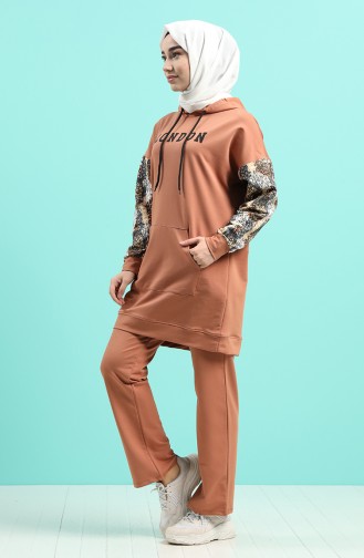 Tan Tracksuit 8065-03