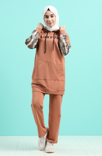 Tan Tracksuit 8065-03