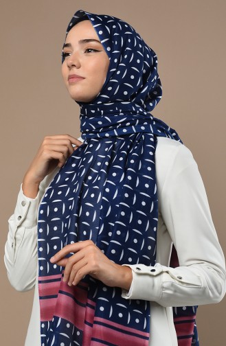 Navy Blue Shawl 290-120