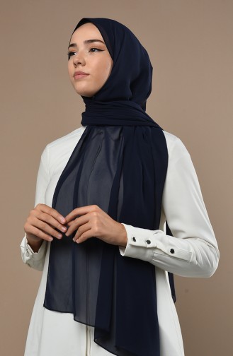 Navy Blue Shawl 1132-03