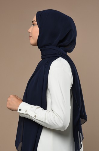 Navy Blue Shawl 1132-03