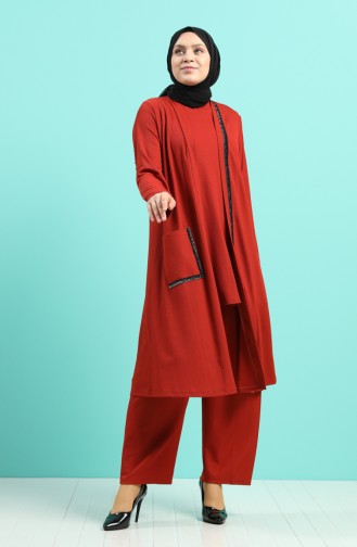 Brick Red Suit 1288-02