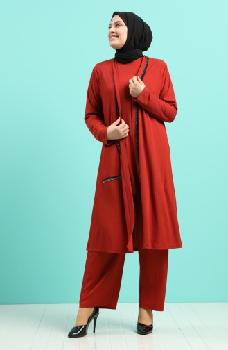 Brick Red Suit 1288-02