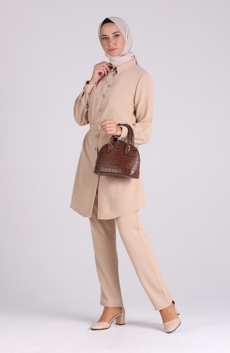 Dark Beige Suit 5493-19