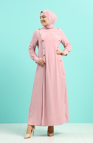 Robe Hijab Poudre 1314-01