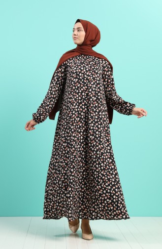 Robe Hijab Noir 3196-02