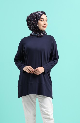 Navy Blue Tuniek 0230-01