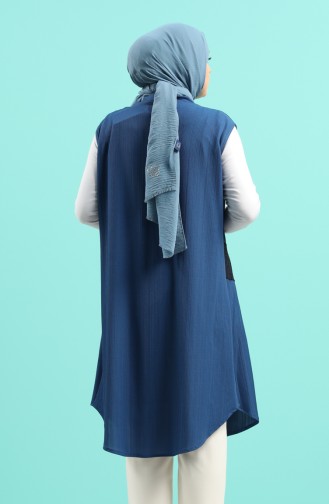 Indigo Gilet 1338-05