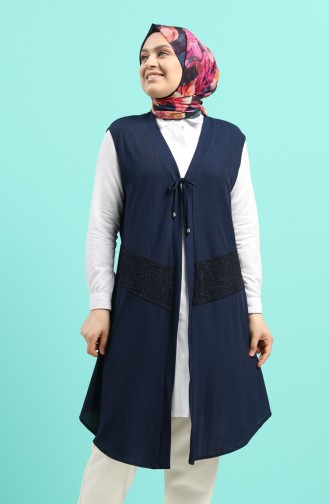 Navy Blue Waistcoats 1338-06