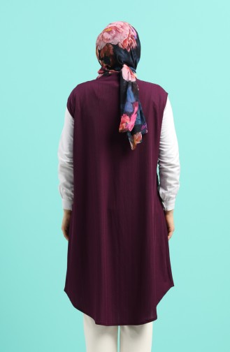 Purple Gilet 1338-07