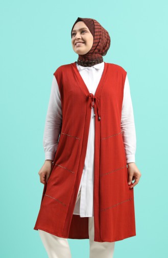 Brick Red Waistcoats 1339-05