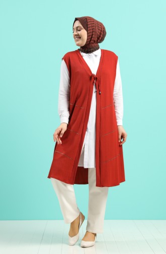 Brick Red Waistcoats 1339-05