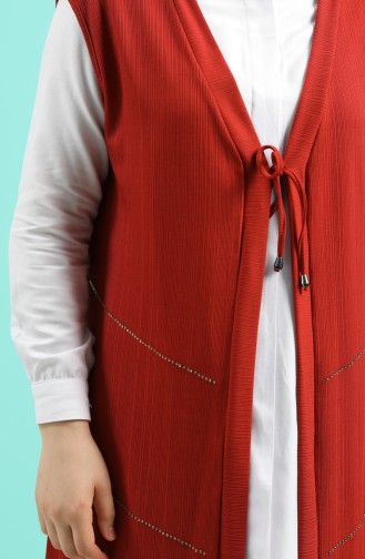 Brick Red Waistcoats 1339-05