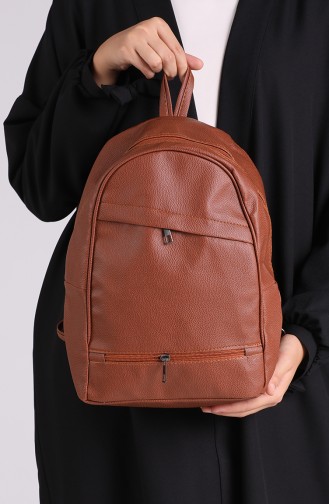 Brown Back Pack 10602KA