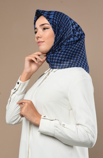 Blue Hoofddoek 90649-08