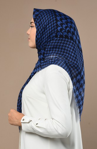 Saxon blue Hoofddoek 90649-14