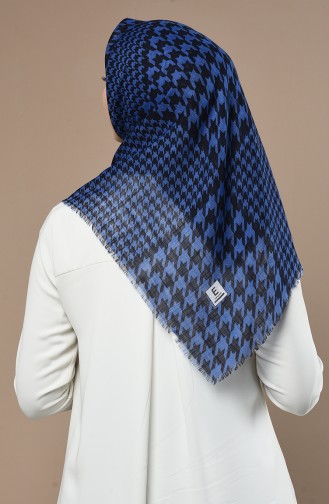 Saxon blue Hoofddoek 90649-14