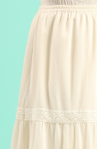 Ecru Skirt 43002-01