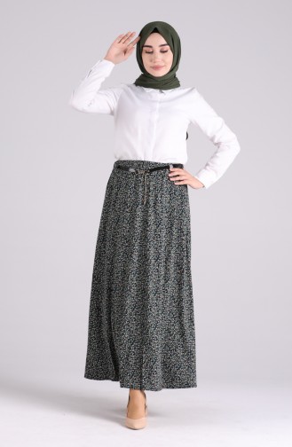 Emerald Green Skirt 2051-05