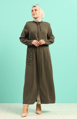 Dunkelgrün Abayas 0368-01