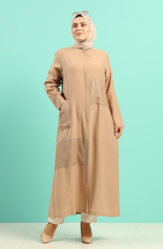 Beige Abayas 0419-04