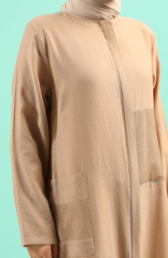 Beige Abayas 0419-04