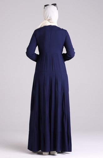 Robe Hijab Bleu Marine 8262-05