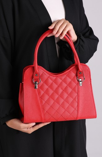 Red Shoulder Bag 10689KI