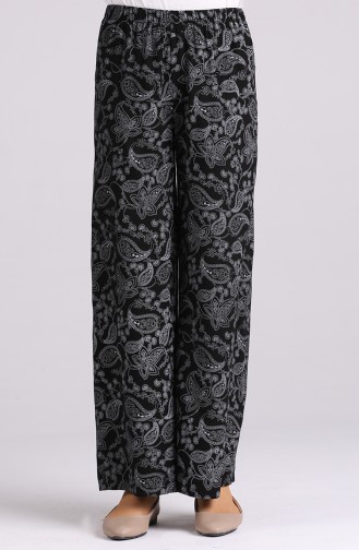 Pantalon Noir 0904B-01