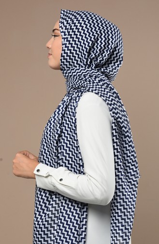 Navy Blue Shawl 104-106