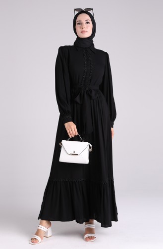 Robe Hijab Noir 8260-05