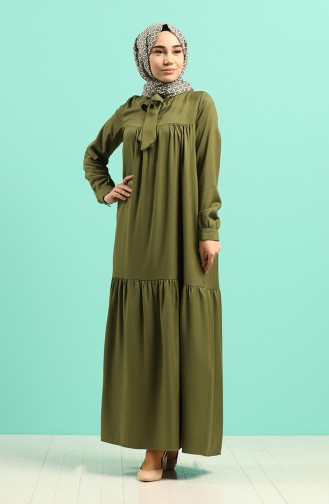 Robe Hijab Khaki 1398-10