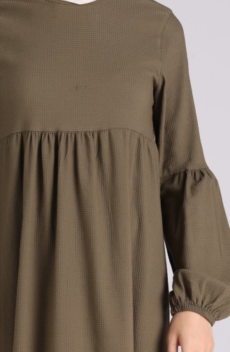 فستان كاكي 1410-02