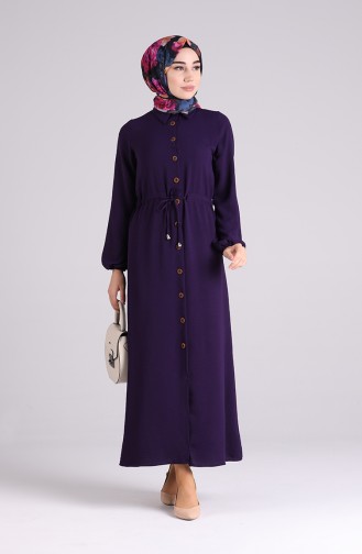 Purple İslamitische Jurk 5388-16