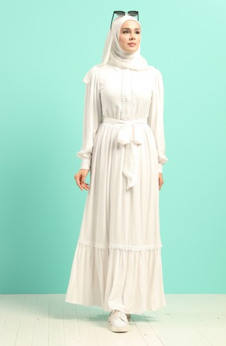 فستان أبيض 8260-03