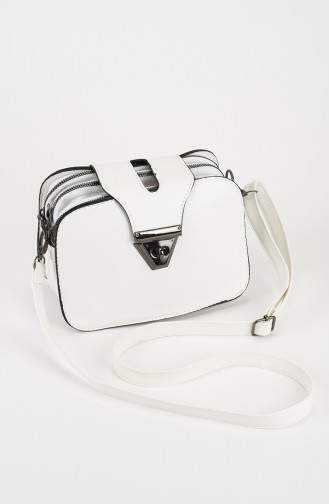 White Shoulder Bags 29-02