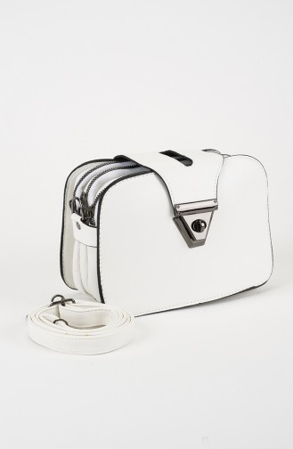 White Shoulder Bags 29-02