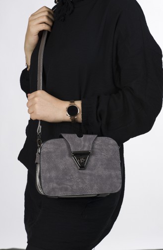 Gray Shoulder Bag 29-03