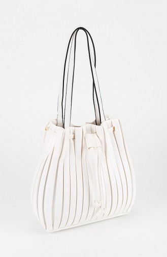 White Shoulder Bags 25-02