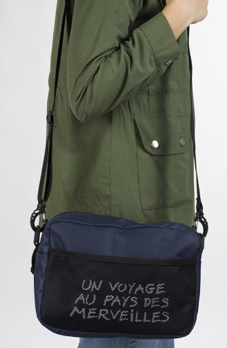Navy Blue Shoulder Bag 29-04