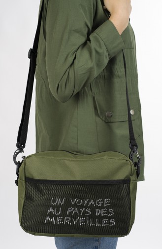 Green Shoulder Bag 29-06
