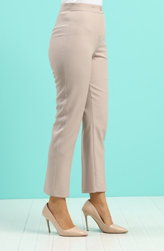 Pantalon Beige Foncé 1102-34