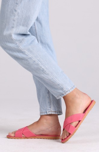 Fuchsia Summer Slippers 0002-11