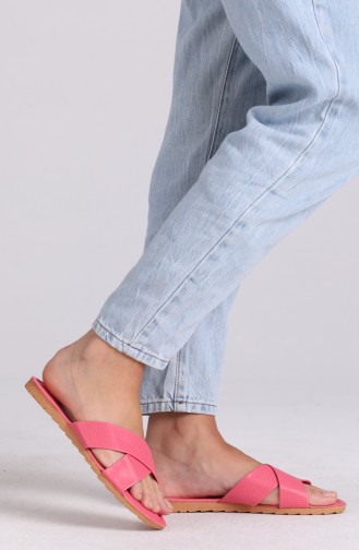 Fuchsia Summer Slippers 0002-11