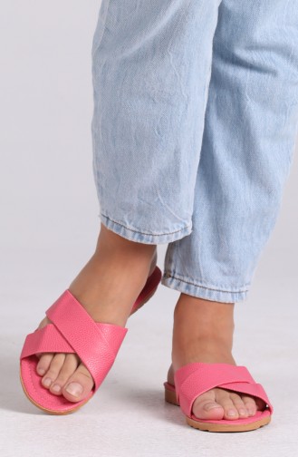 Fuchsia Summer Slippers 0002-11