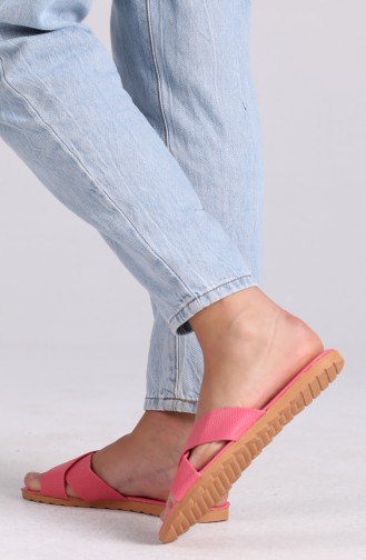 Fuchsia Summer Slippers 0002-11