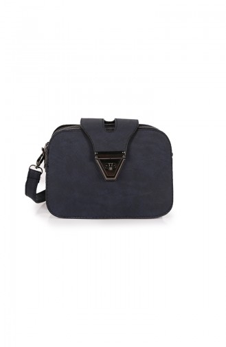 Navy Blue Shoulder Bag 28Z-03