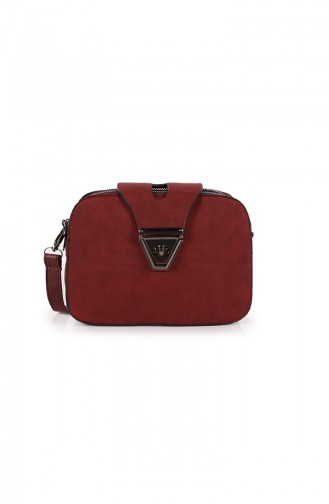 Claret red Shoulder Bag 28Z-04