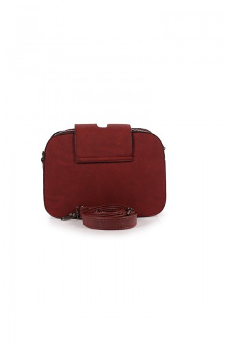 Claret red Shoulder Bag 28Z-04